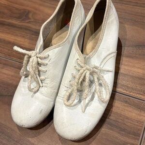 White Women's Lace-Up Shoes